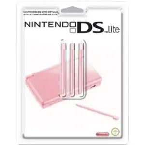 Nintendo Pink 3-Piece Stylus Set for DS Lite