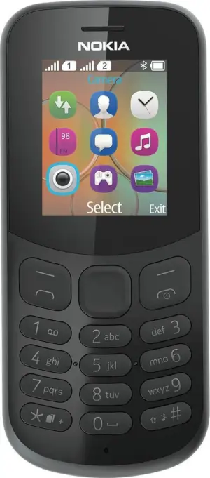 Nokia 130 2017 Dual Sim Black Ελληνικό Μένου