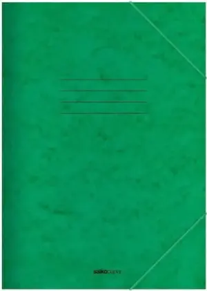 Ντοσιέ Λάστιχο Salko 25x35 Prespan Πράσινο