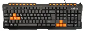 OMEGA Gaming Ενσύρματο Πληκτρολόγιο Aurora USB Μαύρο