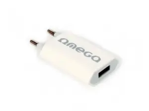 Omega Usb Μετασχηματίστης 5v/1a Σε Slim