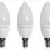 Optonica LED Λάμπα Candle C37 1419 6W 6000K E14 480lm 3τμχ
