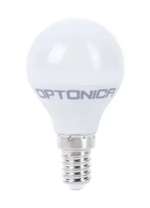 OPTONICA LED λάμπα G45, 5.5W, 6000K, E14, 450lm