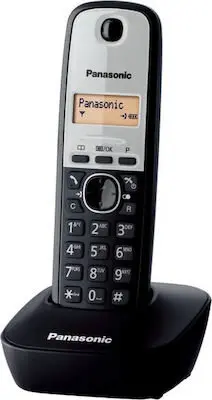 Panasonic Ασύρματη Τηλεφωνική Συσκευή Γαλάζιο Λευκό