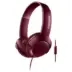 Philips SHL3075RD/00 Wired On-Ear Headphones Red