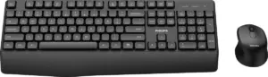 Philips SPT-6348 Wireless Keyboard and Mouse Combo-Ergonomic