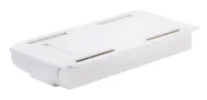 Πλαστικό ράφι γραφείου 21.5 x 11 x 3cm λευκό