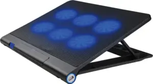 Platinet Cooling Pad για Laptop 10"- 17.3" με 6 Ανεμιστήρες και Φωτισμό