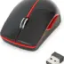 Platinet Wireless 2.4GHz Optical Mouse 1200DPI USB Black/Red