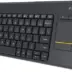 Πληκτρολόγιο Logitech K400 Plus Ασύρματο Black