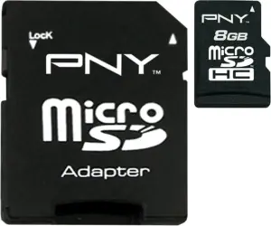 Pny MicroSD 8GB New / SDU8GBHC4