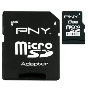 Pny MicroSDHC 8GB Mobility