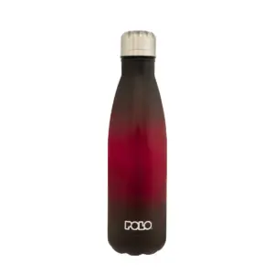 Polo Μπουκάλι Θερμός Ανοξείδωτο 500ml Black/Red