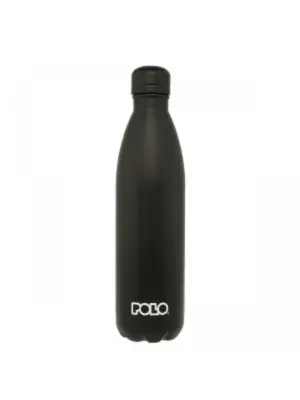 Polo Μπουκάλι Θερμός Ανοξείδωτο BPA Free 750ml Μαύρο