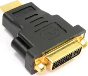 Powertech adapter HDMI 19pin M σε DVI 24+1 F