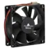 Powertech Ανεμιστήρας Pt-155 80 x 80 x 25mm 12V 3pin & 4 Βίδες