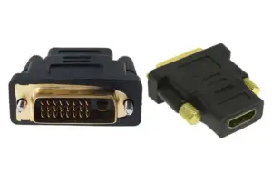 Powertech αντάπτορας HDMI θηλυκό σε DVI 24+1 αρσενικό μαύρο