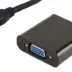 Powertech αντάπτορας USB 3.0 σε VGA Full HD μαύρο
