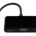 Powertech Αντάπτορας USB-C σε HDMI/VGA/3.5mm 4K/30Hz Μαύρος