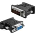 Powertech αντάπτορας VGA θηλυκό σε DVI 24+1 αρσενικό μαύρο