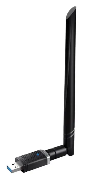 Powertech ασύρματος USB αντάπτορας δικτύου, 1300Mbps, 2.4/5GHz