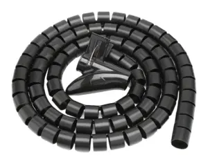 Powertech Δεματικό Καλωδίων Πλαστικό Φ20mm 2m Μαύρο