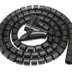 Powertech Δεματικό Καλωδίων Πλαστικό Φ20mm 2m Μαύρο