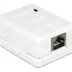 Powertech Επιτοίχια Πρίζα Δικτύου Cab-n129 1 Θύρας Cat.6 UTP Λευκή