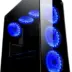 Powertech Gaming Case Full Tempered Glass 4X Dual Ring Rgb Fans