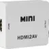 Powertech HD Video Converter από HDMI σε 3x RCA Full HD