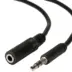 Powertech Καλώδιο 3.5mm Αρσενικό σε Θηλυκό 5m Μαύρο