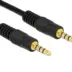 Powertech καλώδιο 3.5mm AUX 24 AWG copper 1m μαύρο
