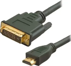 Powertech Καλώδιο HDMI 19pin σε DVI 24+1 Dual Link Μαύρο 3m
