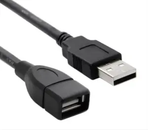 Powertech Καλώδιο Προέκτασης USB 480Mbps 1.5m Μαύρο