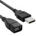 Powertech Καλώδιο Προέκτασης USB 480Mbps 1.5m Μαύρο