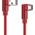Powertech Καλώδιο USB σε Micro USB game 90 copper 1m κόκκινο
