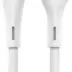 Powertech Καλώδιο USB σε USB-C Eco Round 15W ~ 3A 1m Λευκό