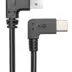 Powertech καλώδιο USB σε USB Type-C 90° Dual Easy USB 0.5m