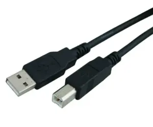 Powertech καλώδιο USB σε USB Type Β copper 3m μαύρο