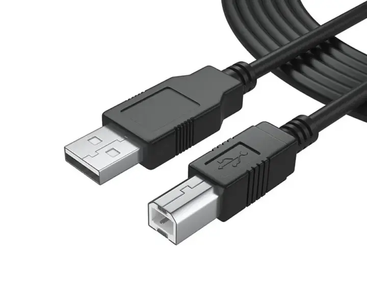 Powertech καλώδιο USB σε USB Type Β copper 5m μαύρο