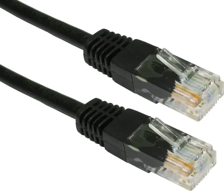 Powertech Καλώδιο UTP Cat 5e 7m - CCA 26AWG 0,4m Patch Cord Μαύρο
