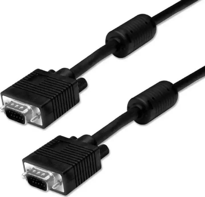 Powertech Καλώδιο VGA 15pin Αρσενικό σε Αρσενικό 1080p Copper 3+6 3m Μαύρο