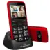 Powertech Κινητό Τηλέφωνο Sentry Eco Dual SIM με μεγάλα πλήκτρα, κόκκινο