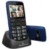 Powertech Κινητό Τηλέφωνο Sentry Eco Dual SIM με μεγάλα πλήκτρα, μπλε