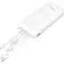 Powertech Powerbank με Καλώδια 10000mAh PD 20W & QC 18W Λευκό