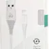 Powertech Regular USB to Lightning Cable Λευκό 1m