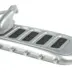 Powertech Scart Πολύπριζο Με Διακόπτη X5 Ασημί