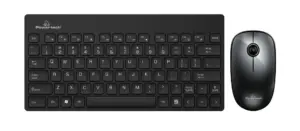 Powertech set ποντίκι & πληκτρολόγιο ασύρματο 1500dpi μαύρο