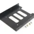 Powertech tray μετατροπής από 3.5" σε 2.5" μεταλλικά, 2τμχ.