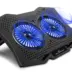 Powertech Βάση & ψύξη laptop έως 18" 2x 110mm fan LED μαύρο